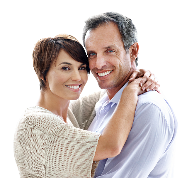 Erectile dysfunction and sexual performance enhancement couple Happy Couple after erectile dysfunction therapy
